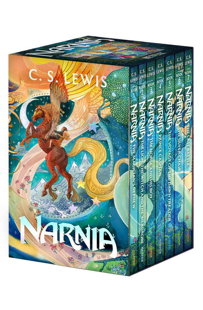 The Chronicles of Narnia 7-Book Movie Tie-In Paperback Box Set cover