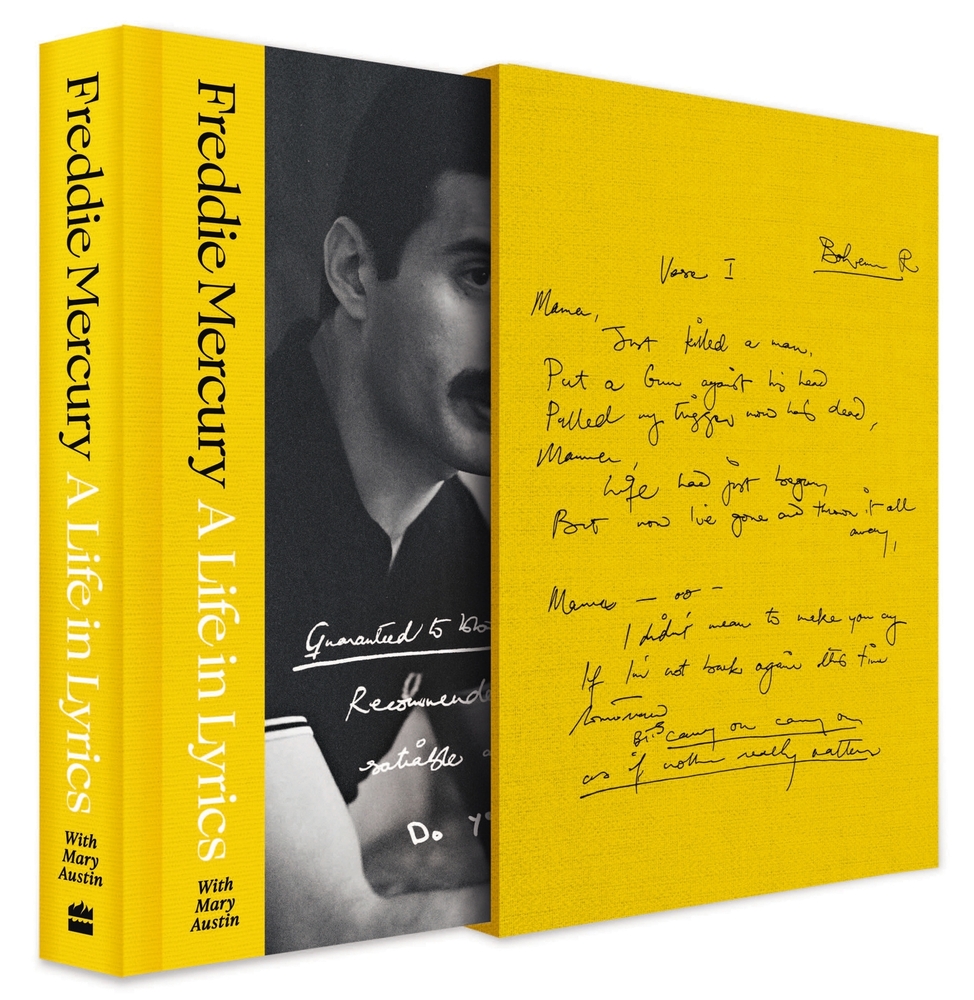 A Life in Lyrics (Deluxe Limited Edition): The Official Creative Legacy of Freddie Mercury cover