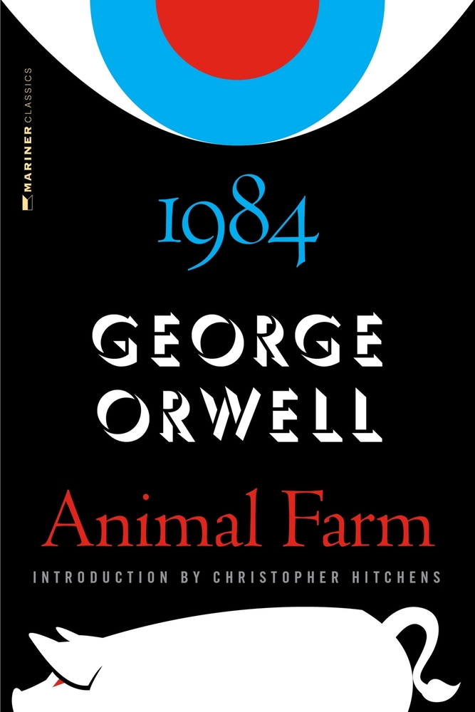 Animal Farm and 1984 cover