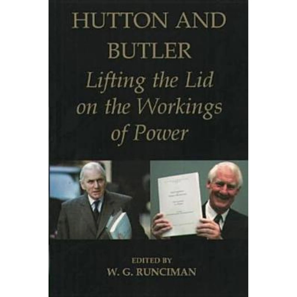 Hutton and Butler: Lifting the Lid on the Workings of Power cover