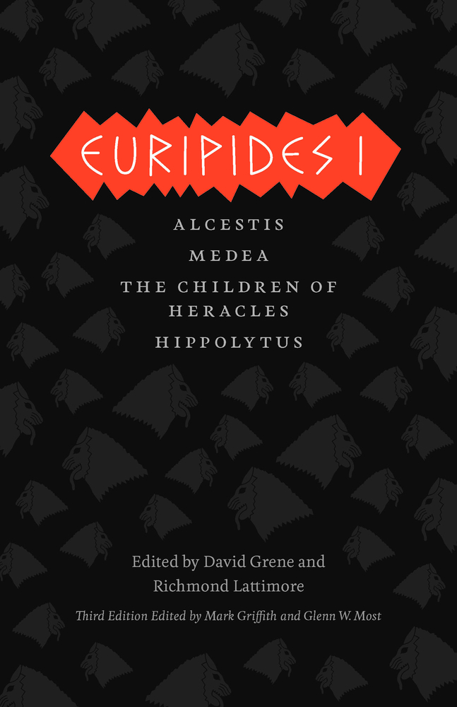 Euripides I: Alcestis/Medea/The Children of Heracles/Hippolytus cover