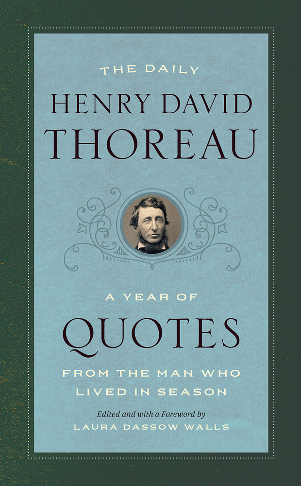 The Daily Henry David Thoreau: A Year of Quotes from the Man Who Lived in Season cover