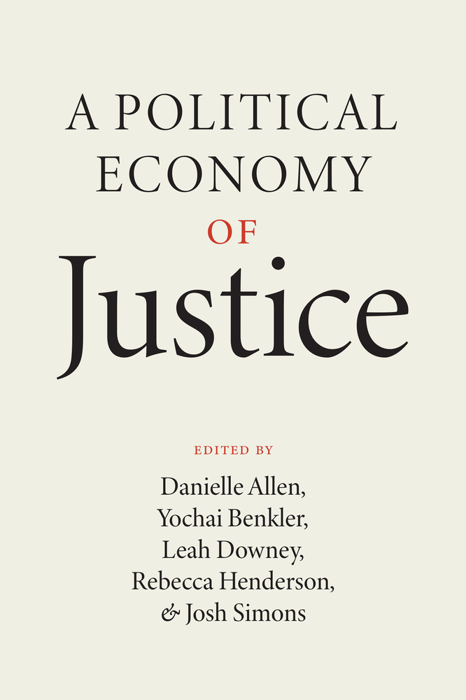 A Political Economy of Justice cover