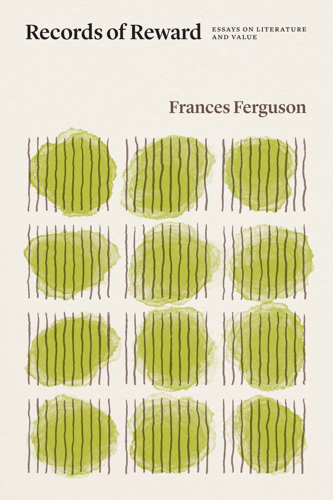 Records of Reward: Essays on Literature and Value cover