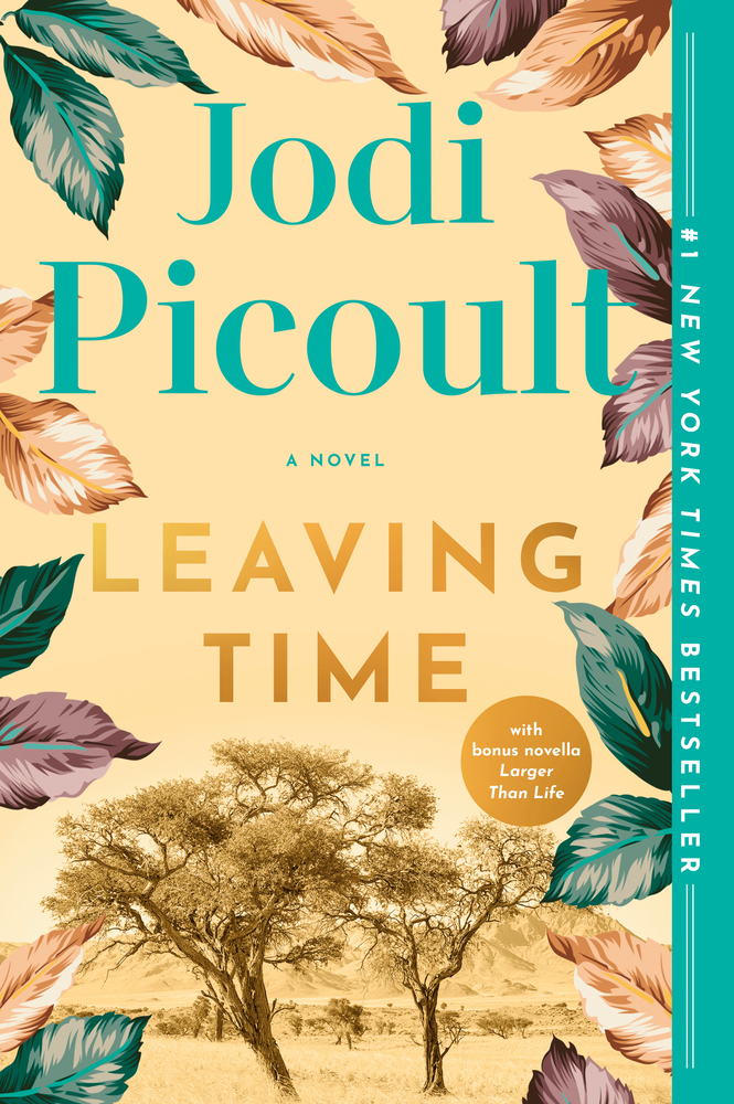 Leaving Time (with Bonus Novella Larger Than Life) cover