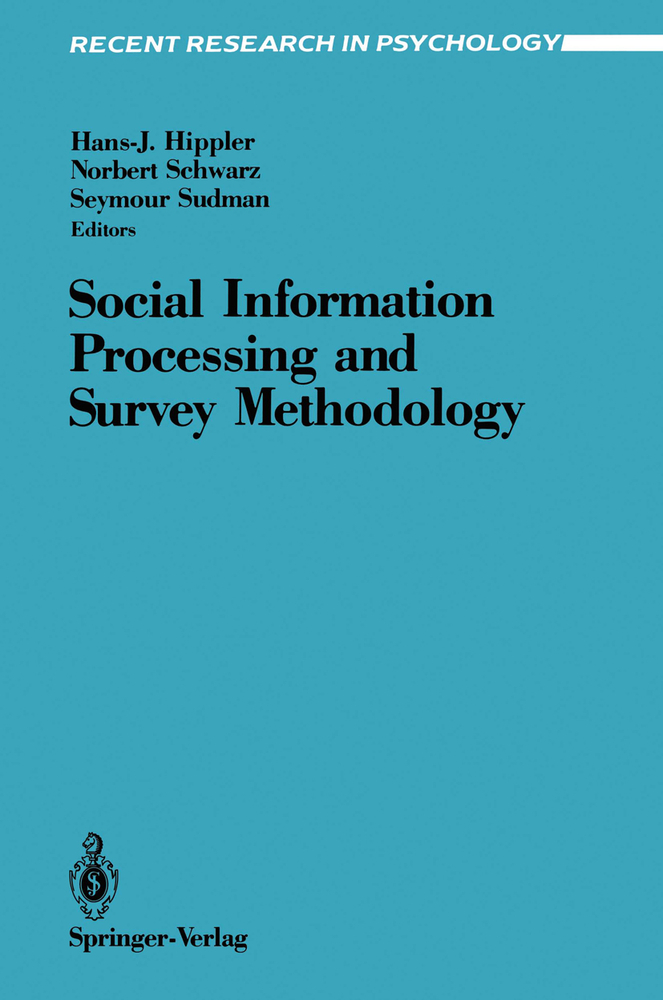 Social Information Processing and Survey Methodology cover