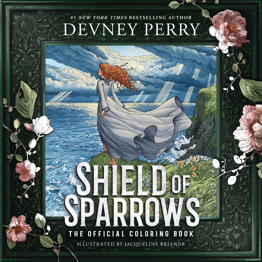 Shield of Sparrows: The Official Coloring Book cover