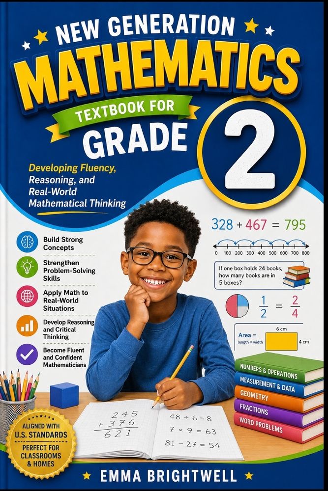 New Generation Mathematics Textbook for Grade 2: Developing Fluency, Reasoning, and Real-World Mathematical Thinking cover