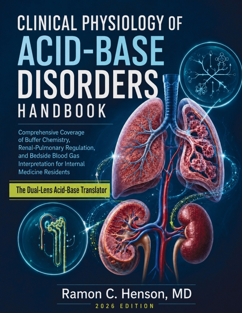 Clinical Physiology of Acid-Base Disorders Handbook: Comprehensive Coverage of Buffer Chemistry, Renal-Pulmonary Regulation, and Bedside Blood Gas Int cover