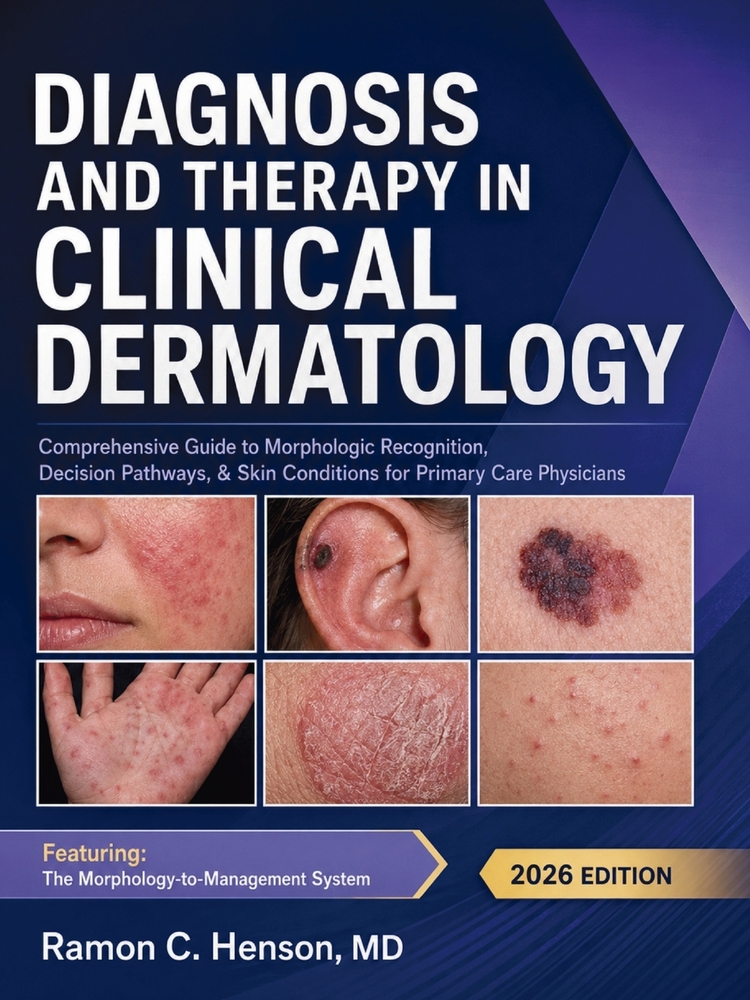 Diagnosis and Therapy in Clinical Dermatology: Comprehensive Guide to Morphologic Recognition, Decision Pathways, & Skin Conditions for Primary Care P cover
