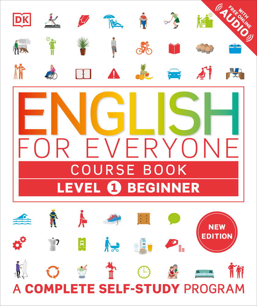 English for Everyone Course Book Level 1 Beginner: A Complete Self-Study Program cover