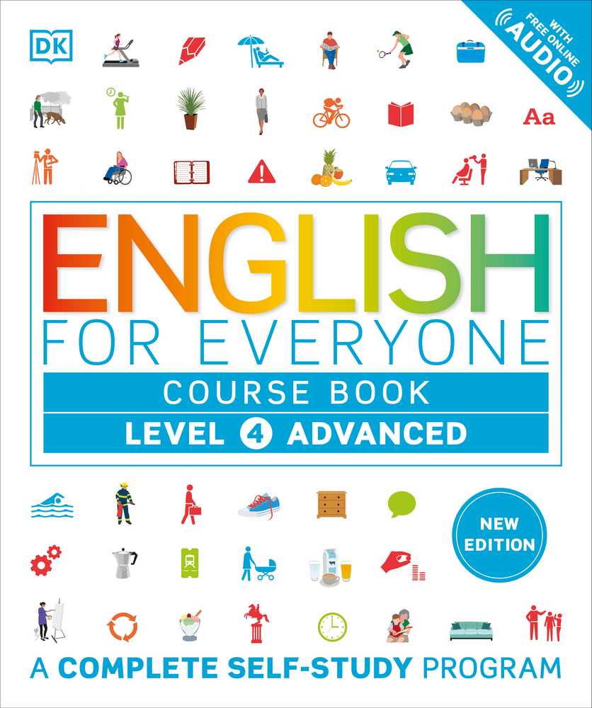 English for Everyone Course Book Level 4 Advanced: A Complete Self-Study Program cover