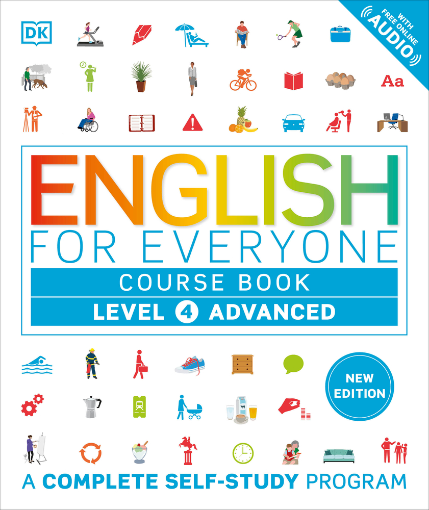 English for Everyone Course Book Level 4 Advanced: A Complete Self-Study Program cover