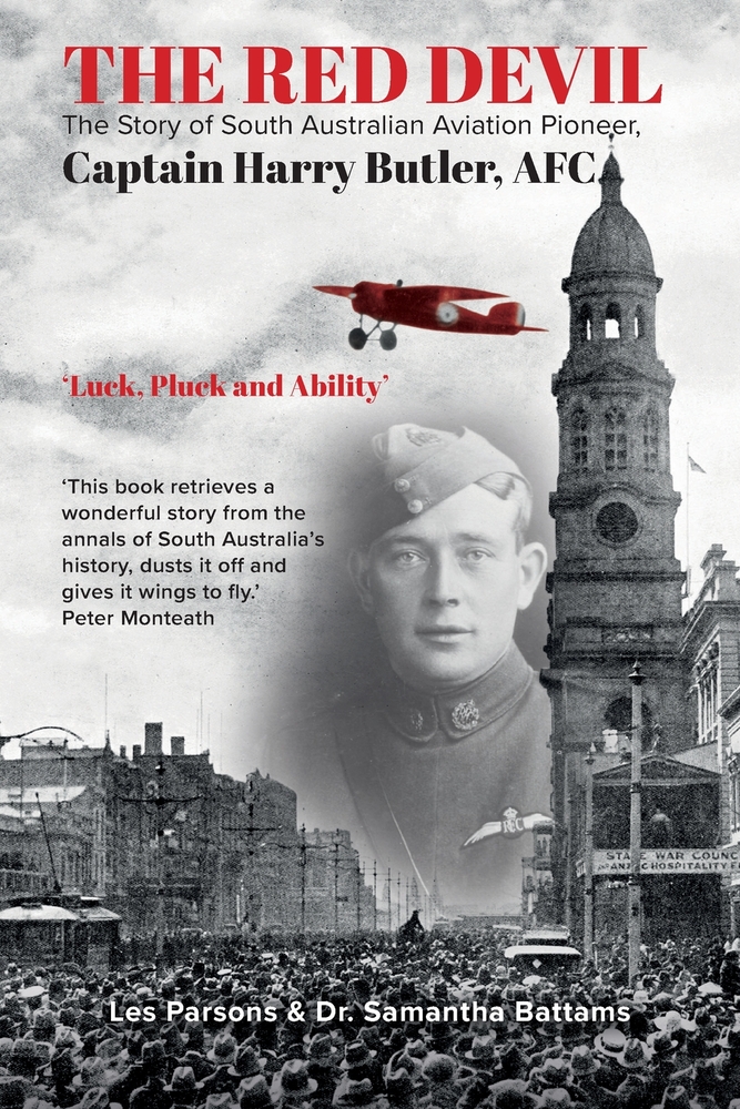 The Red Devil: The Story of South Australian Aviation Pioneer, Captain Harry Butler, AFC cover