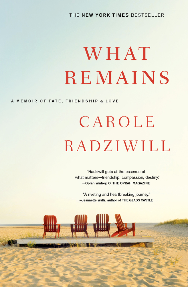 What Remains: A Memoir of Fate, Friendship, and Love cover