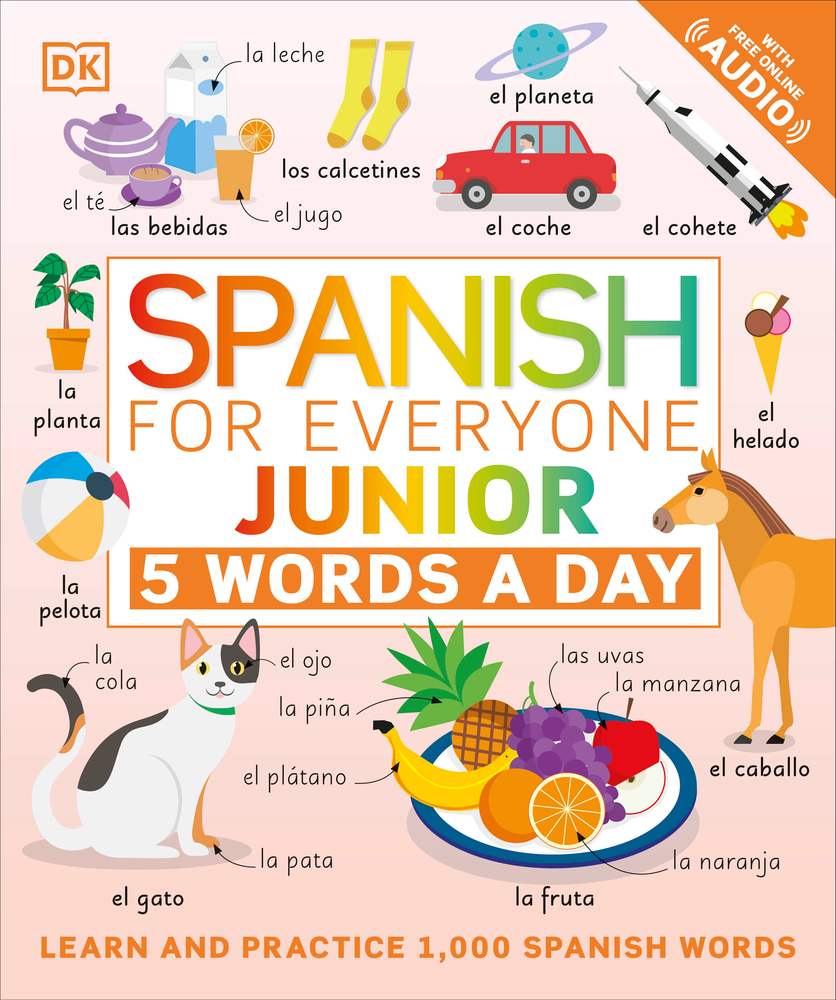 Spanish for Everyone Junior: 5 Words a Day cover