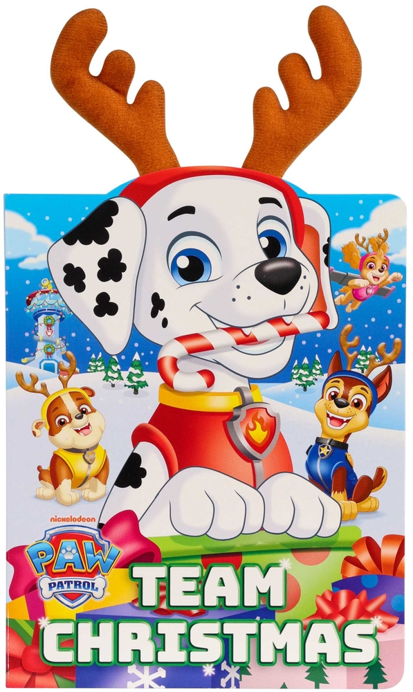 Paw Patrol: Team Christmas - Christmas Board Book for Paw Patrol Fans - For Toddlers and Children, Ages 3-5 (Officially Licensed) cover