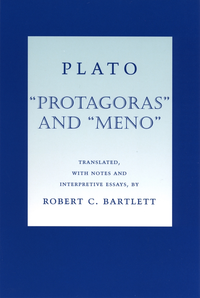 Protagoras and Meno cover