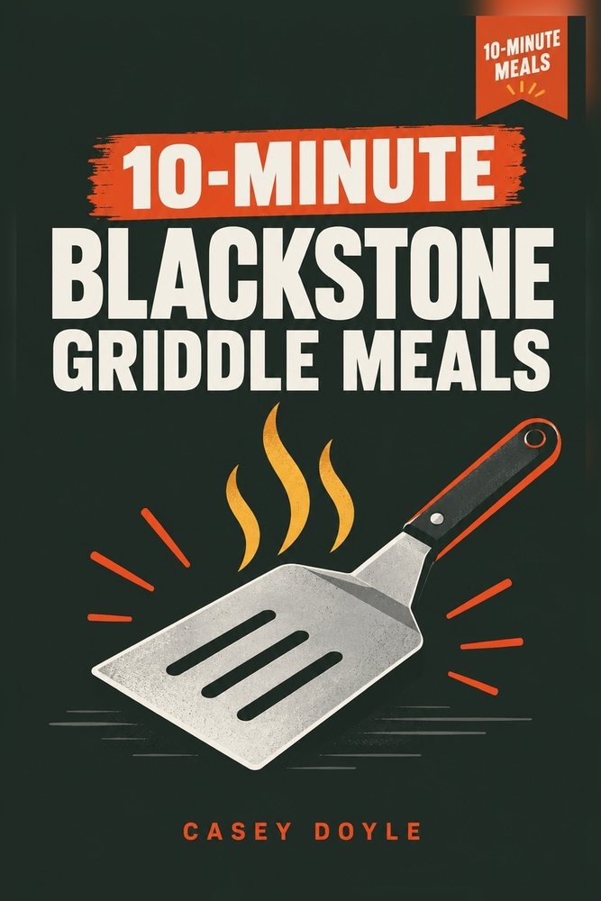 10-Minute Blackstone Griddle Meals cover