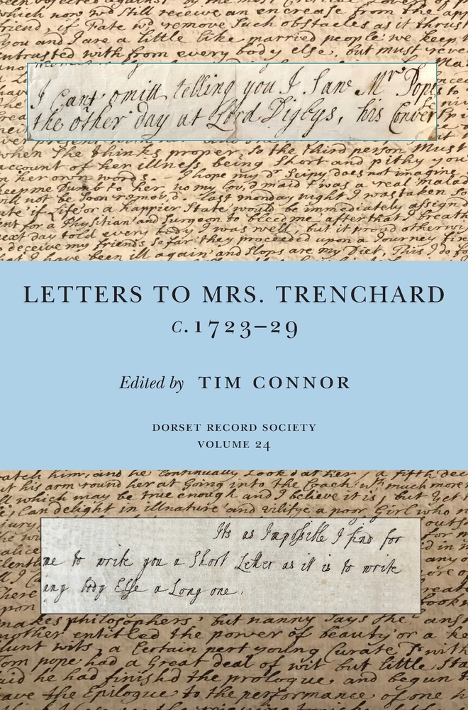 Letters to Mrs. Trenchard: two young women, writing c.1723-1729 cover