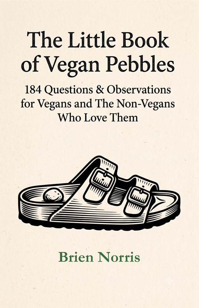 The Little Book of Vegan Pebbles: 184 Questions & Observations for Vegans and The Non-Vegans Who Love Them cover