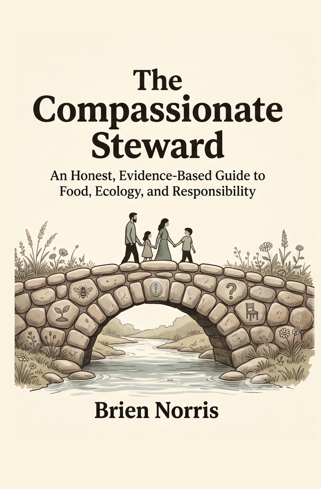 The Compassionate Steward: An Honest, Evidence-Based Guide to Food, Ecology, and Responsibility cover