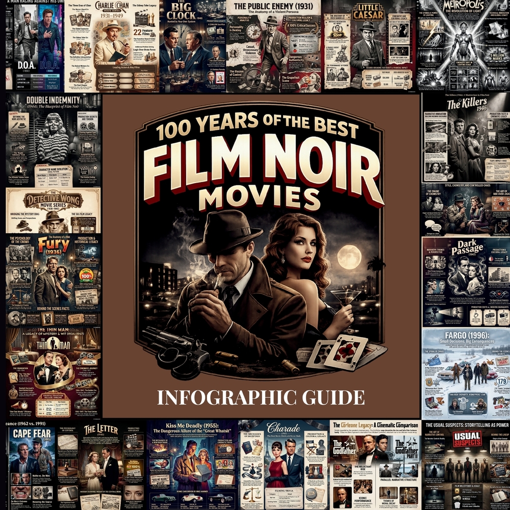 100 Years of the Best Film Noir cover