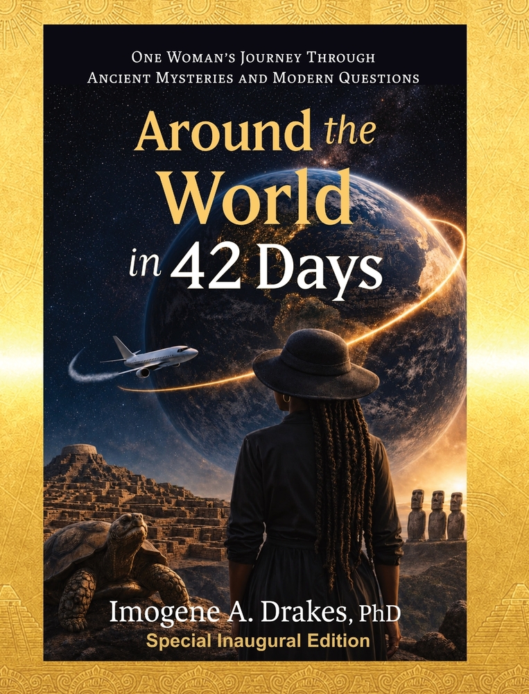 Around the World in 42 Days: One Woman's Journey Through Ancient Mysteries and Modern Questions cover