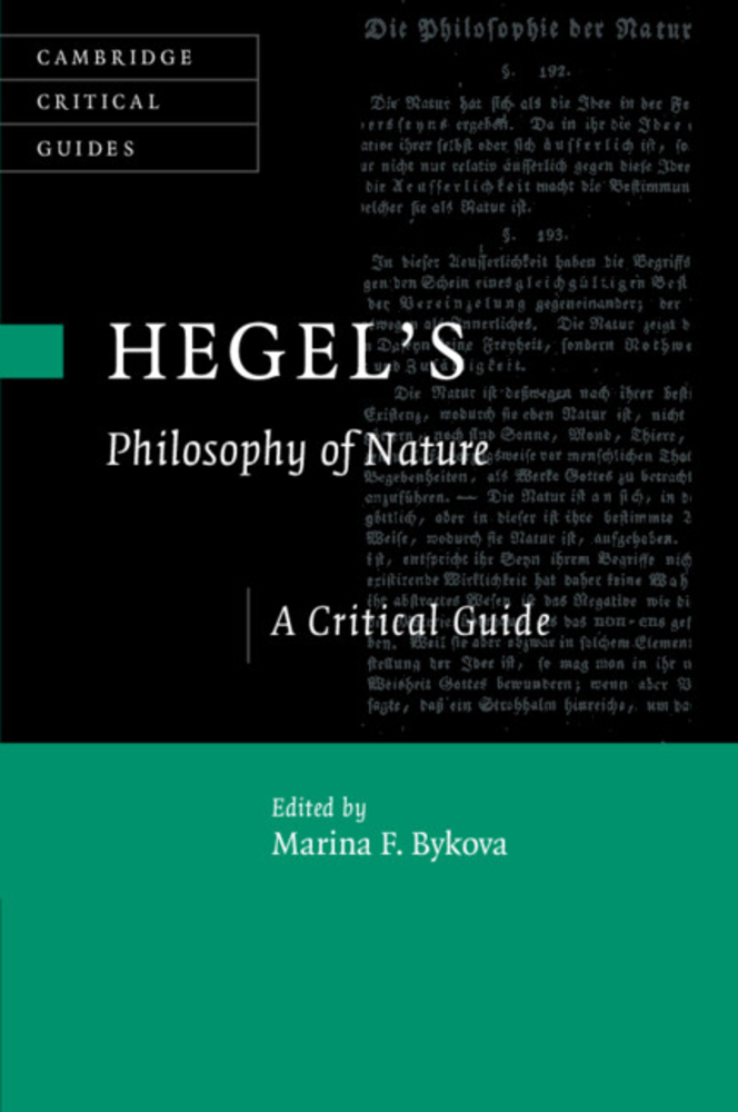 Hegel's Philosophy of Nature cover