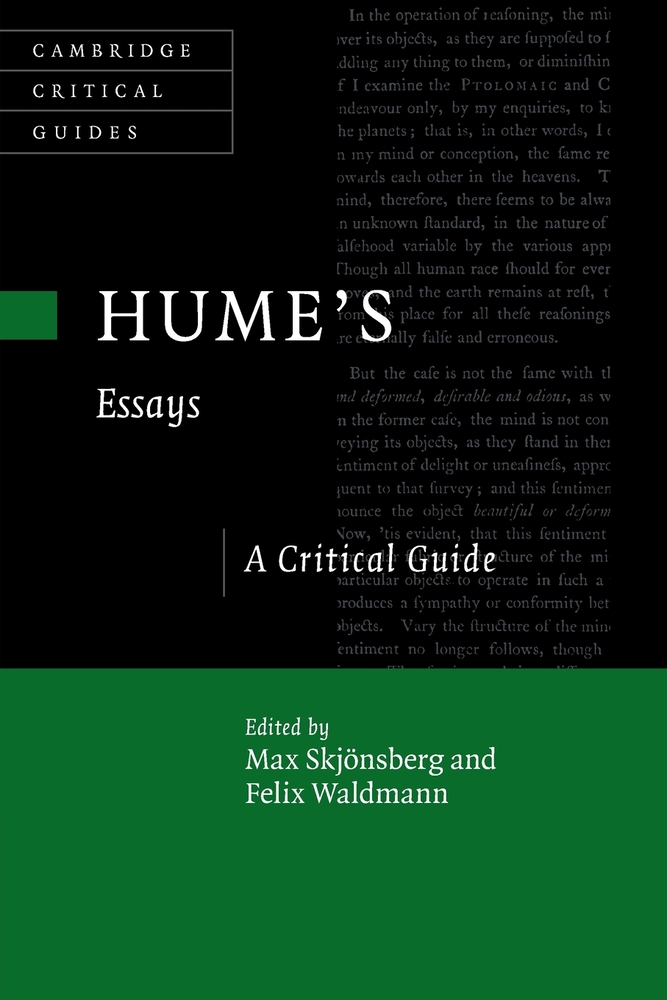 Hume's Essays cover