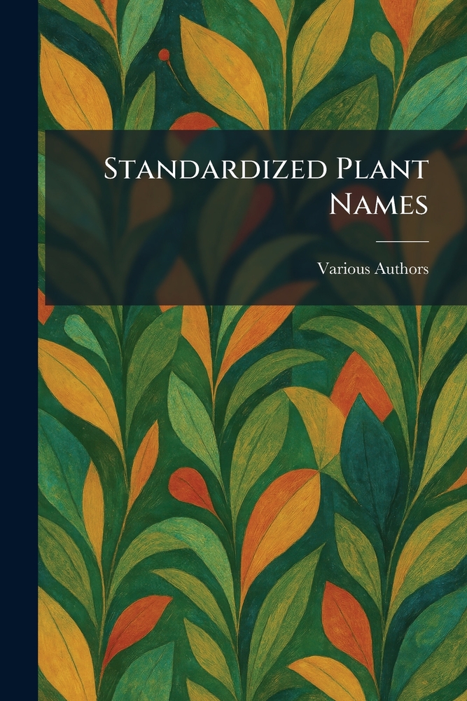 Standardized Plant Names cover
