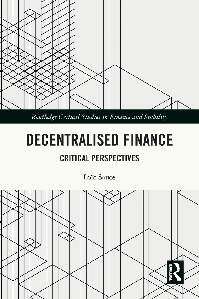 Decentralised Finance: Critical Perspectives cover