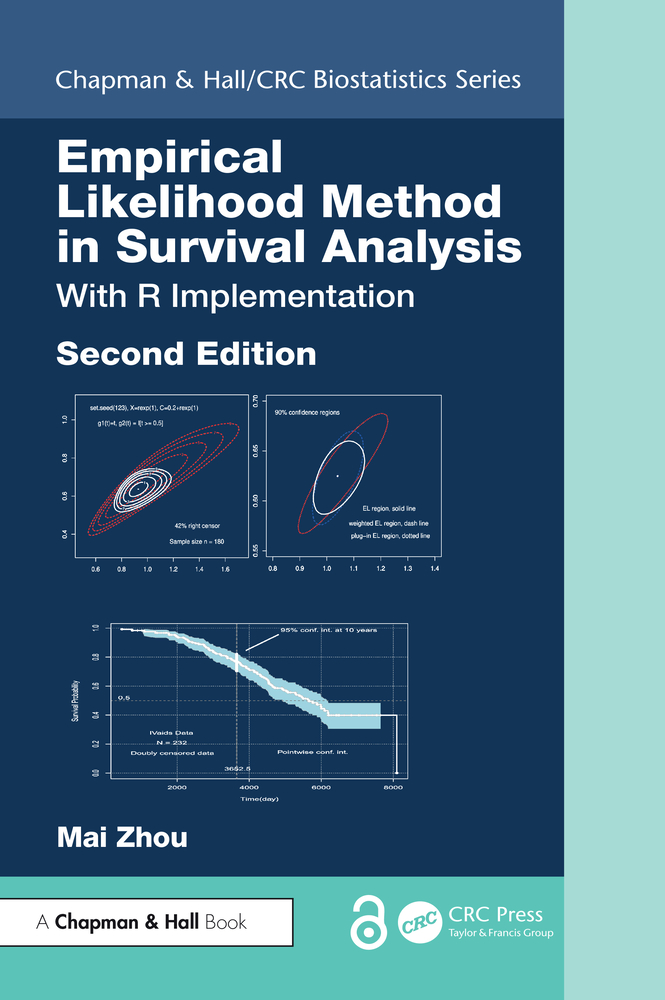 Empirical Likelihood Method in Survival Analysis: With R Implementation, Second Edition cover