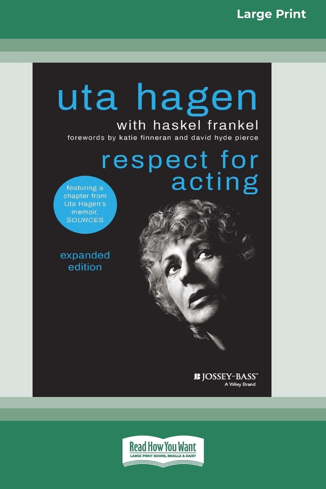 Respect for Acting: Expanded Version, 3rd Edition (16pt Large Print Edition) cover