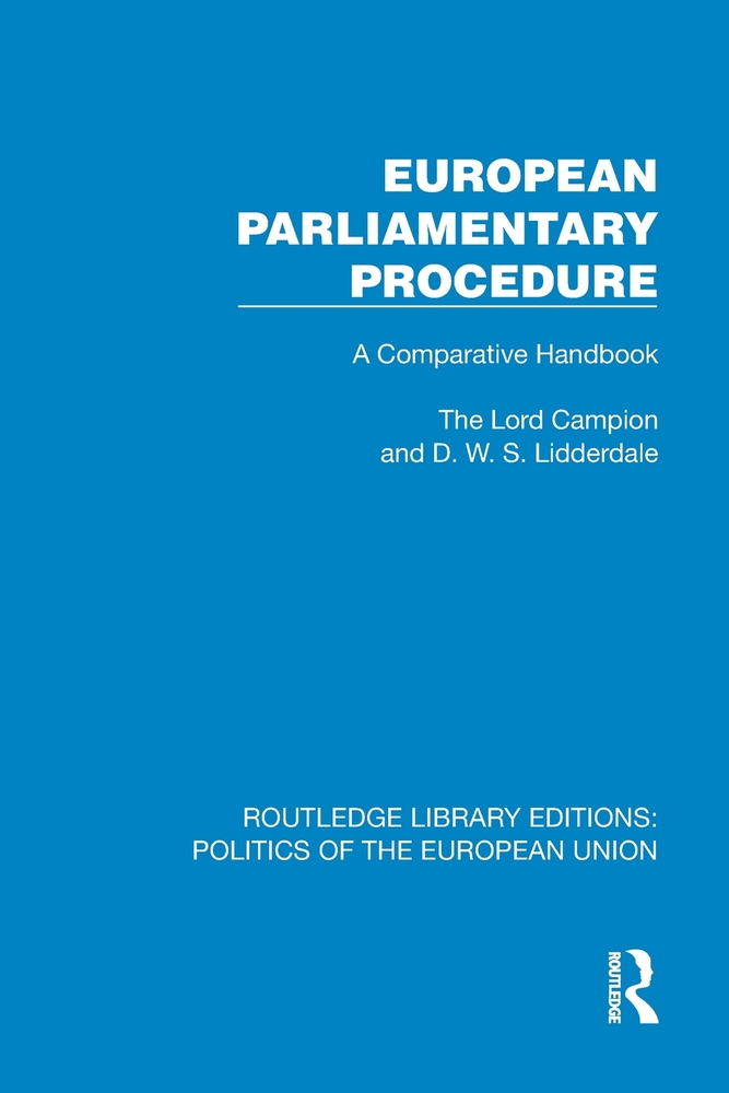 European Parliamentary Procedure cover