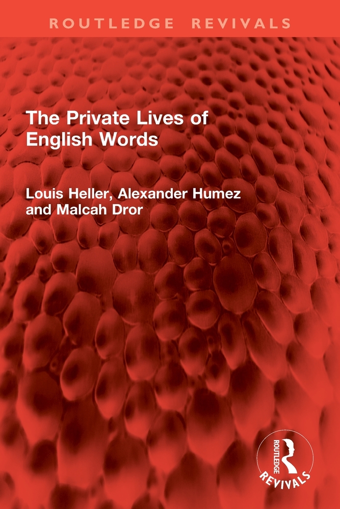 The Private Lives of English Words cover