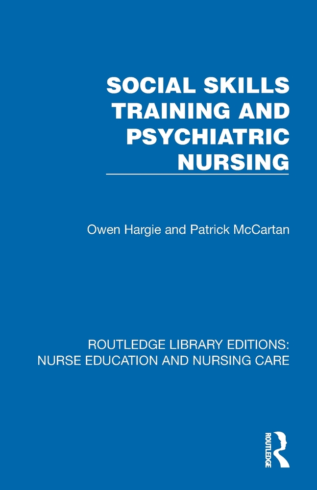 Social Skills Training and Psychiatric Nursing cover