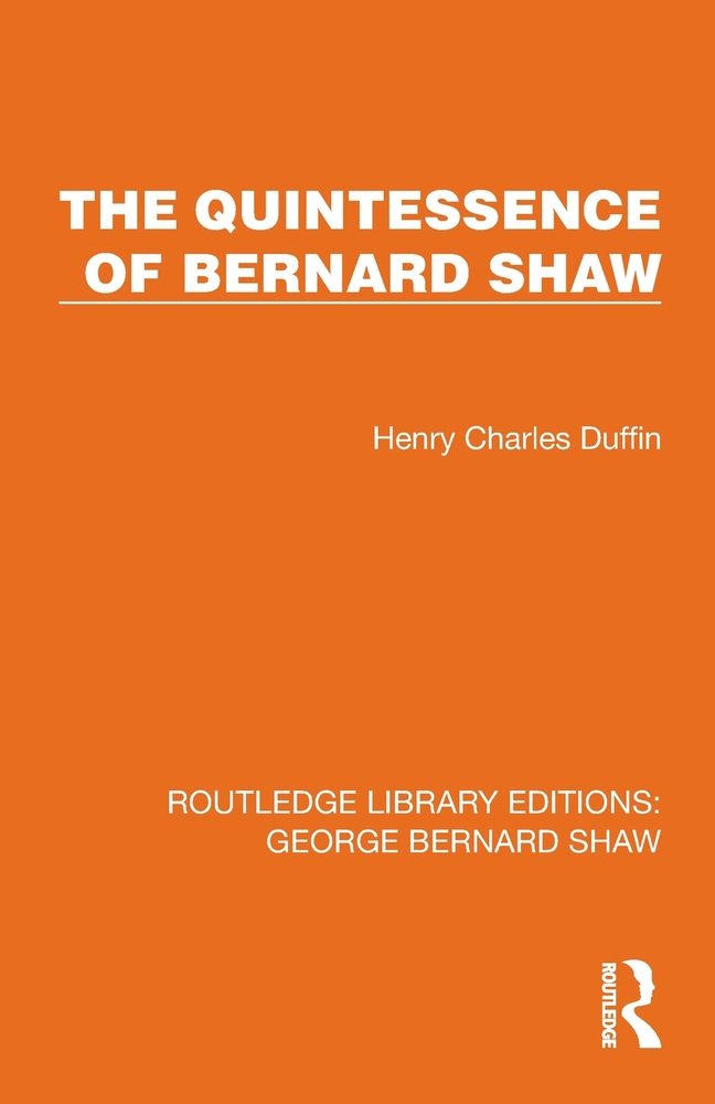 The Quintessence of Bernard Shaw cover