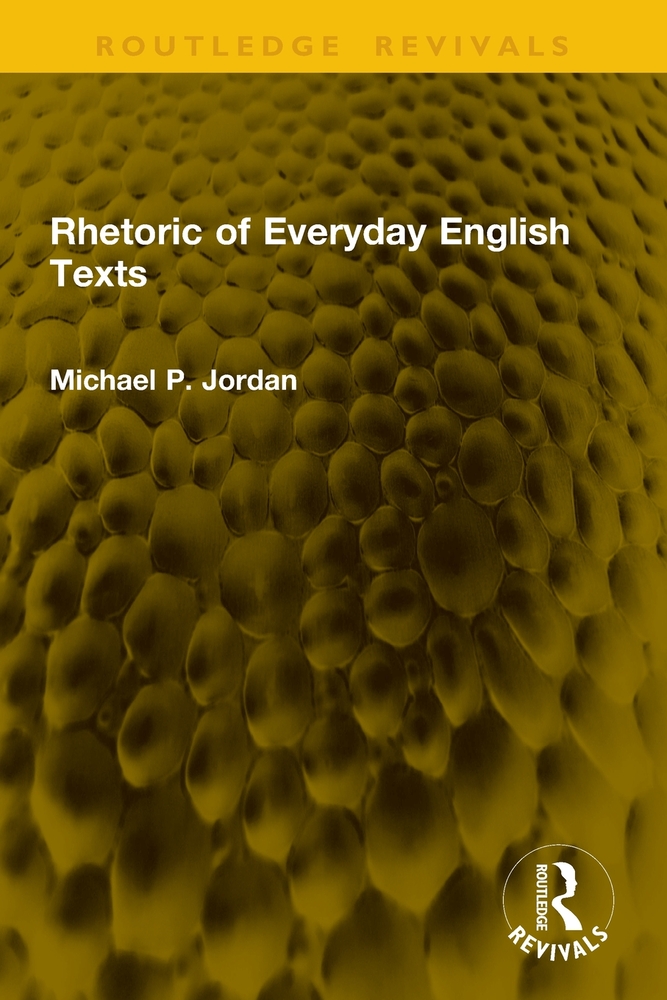 Rhetoric of Everyday English Texts cover