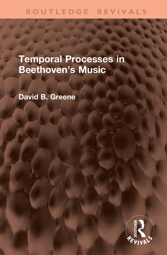 Temporal Processes in Beethoven's Music cover