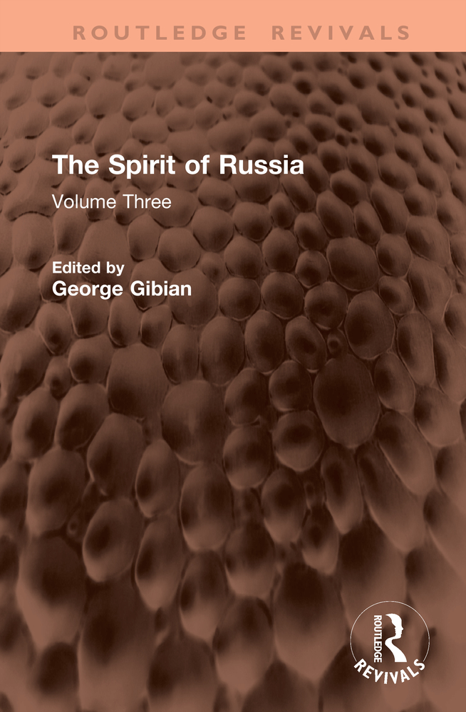 The Spirit of Russia: Volume Three cover