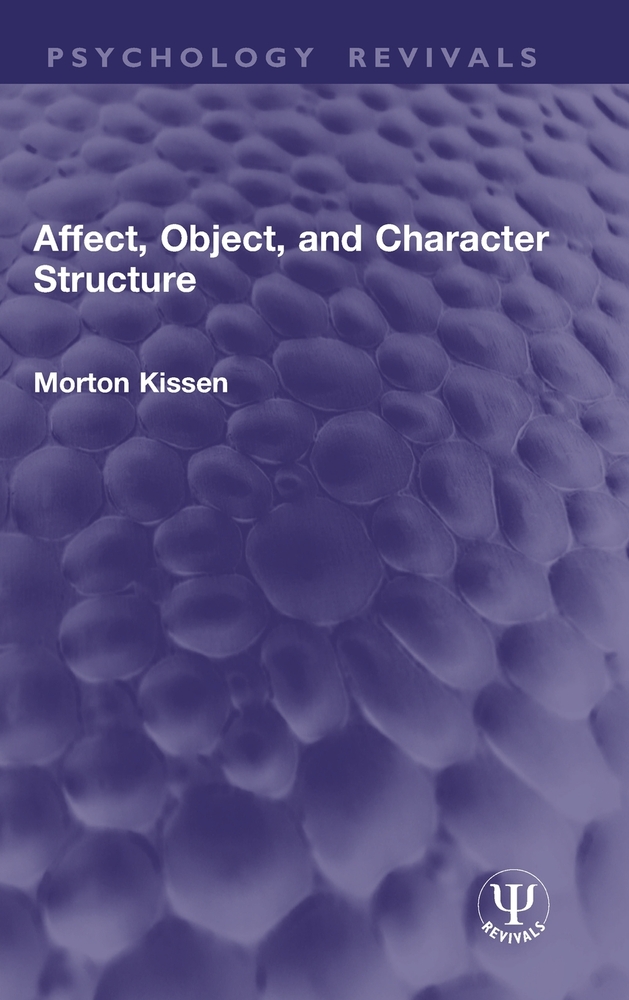 Affect, Object, and Character Structure cover
