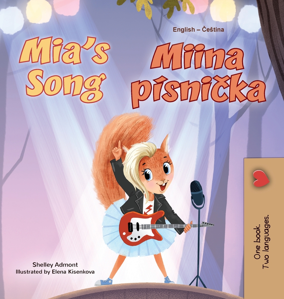 Mia's Song (English Czech Bilingual Book for Kids) cover