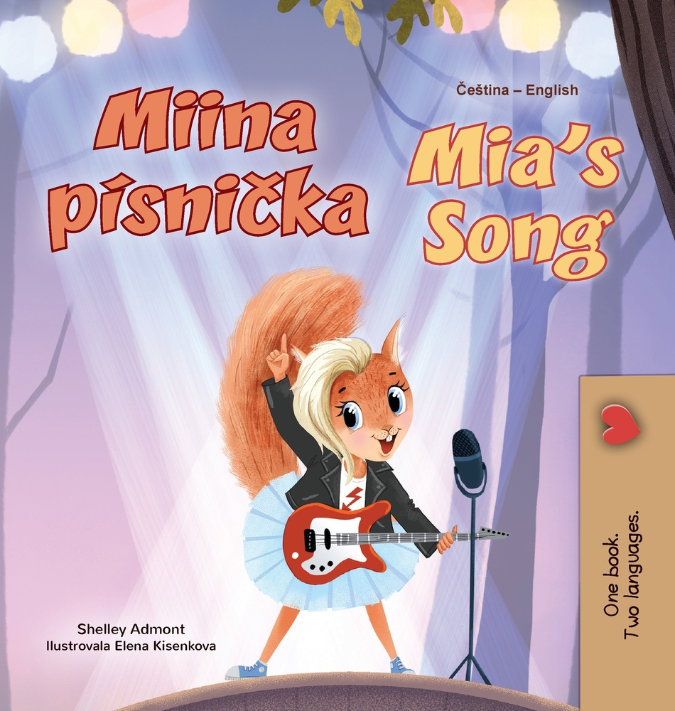 Mia's Song (Czech English Bilingual Book for Kids) cover