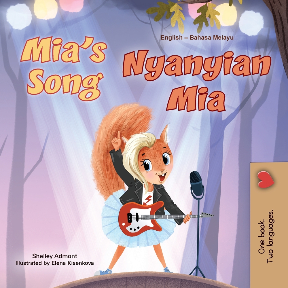 Mia's Song (English Malay Bilingual Book for Kids) cover