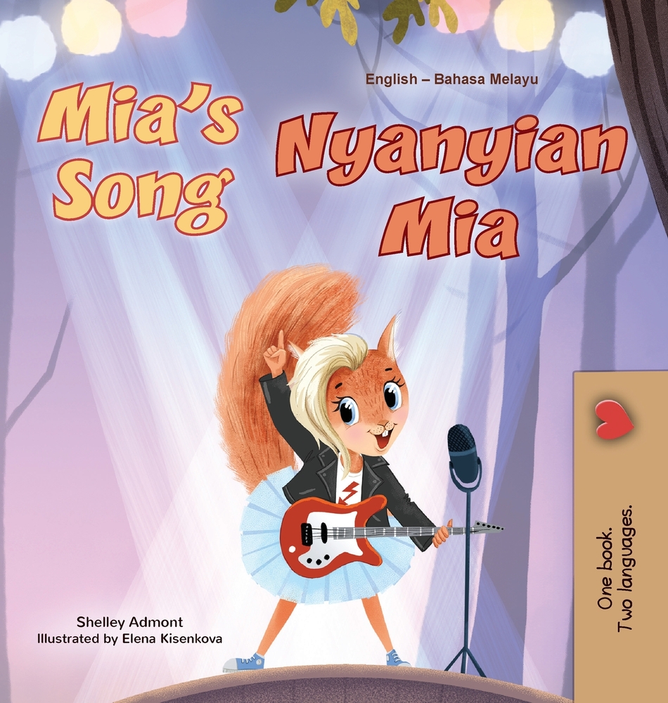Mia's Song (English Malay Bilingual Book for Kids) cover