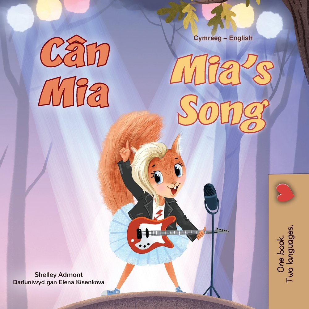 Mia's Song (Welsh English Bilingual Book for Kids) cover