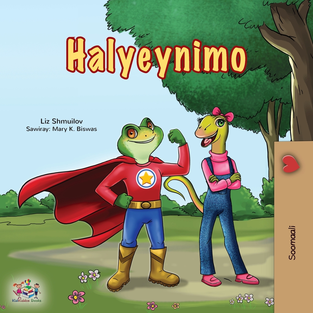 Being a Superhero (Somali Children's Book) cover