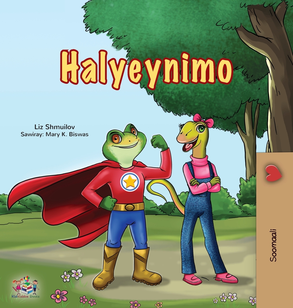 Being a Superhero (Somali Children's Book) cover