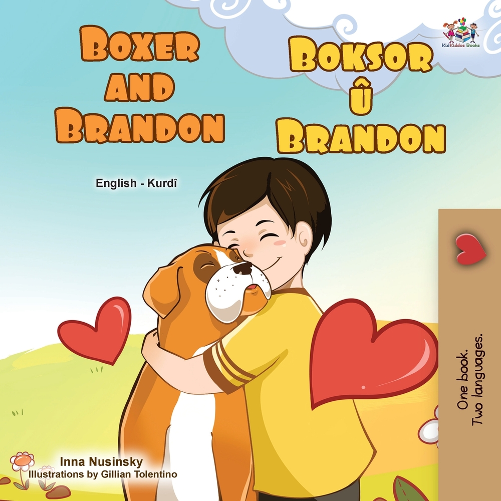 Boxer and Brandon (English Kurdish Bilingual Children's Book) cover